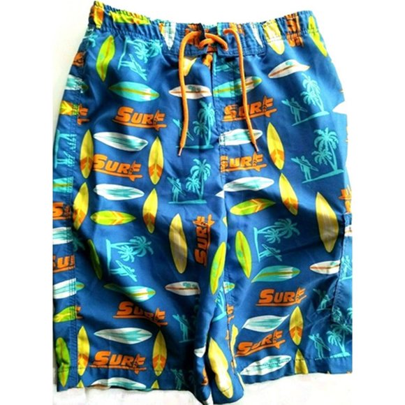 J. Khaki Board Shorts Suit Surf Board Blue - Picture 1 of 6